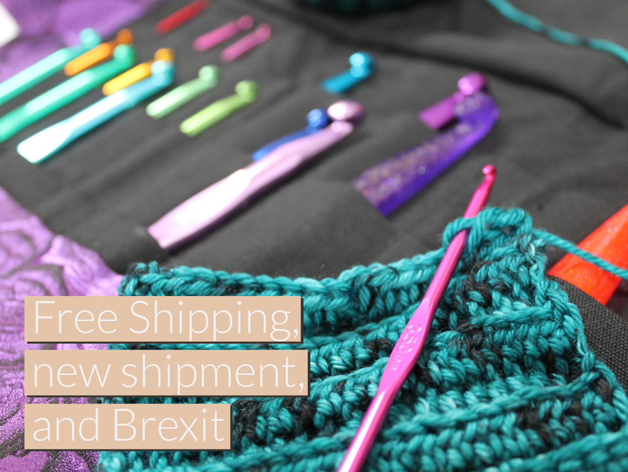 Free shipping, new shipment and Brexit Free shipping, new shipment and Brexit