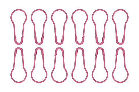 Pink Knitter's Safety Pins