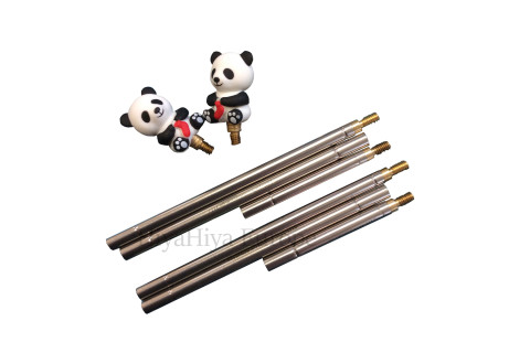 Straight Needles with Panda Stoppers